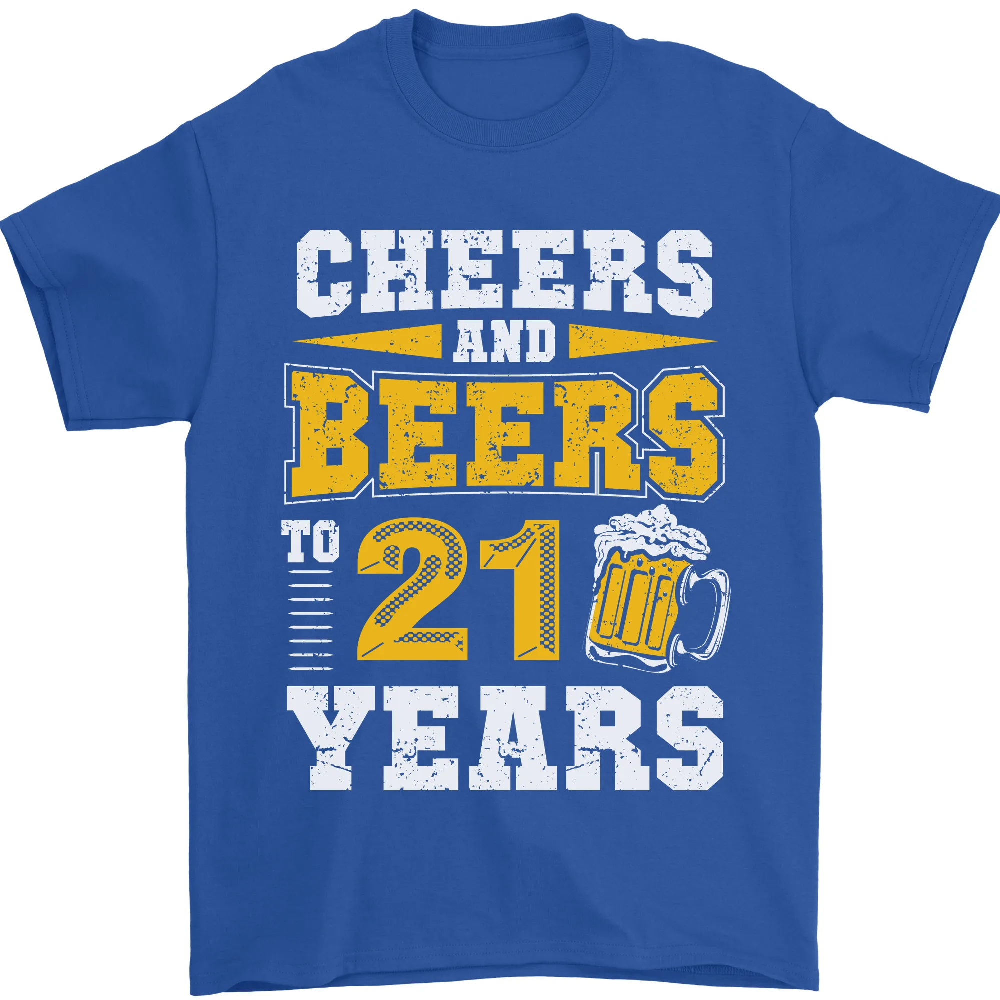 21st Birthday 21 Year Old Funny Alcohol Mens T-Shirt 100% Cotton