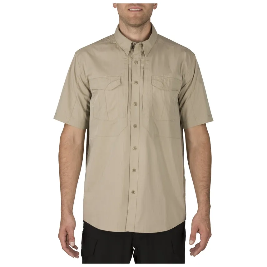 5.11 Mens Stryke Short Sleeve Button Down Polo Shirt - Size 3XL