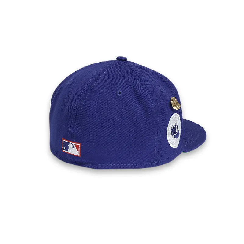 [60244520] Brooklyn Dodgers Logo History Blue 59FIFTY Men's Fitted Hat