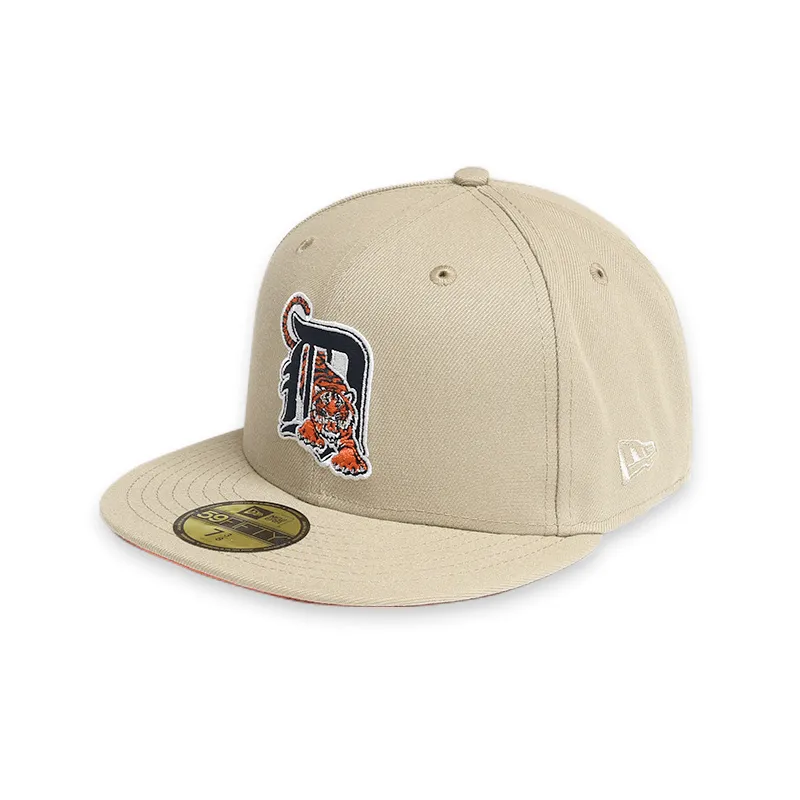 [70699250] Detroit Tigers 00 Season Tan 59FIFTY Men's Fitted Hat