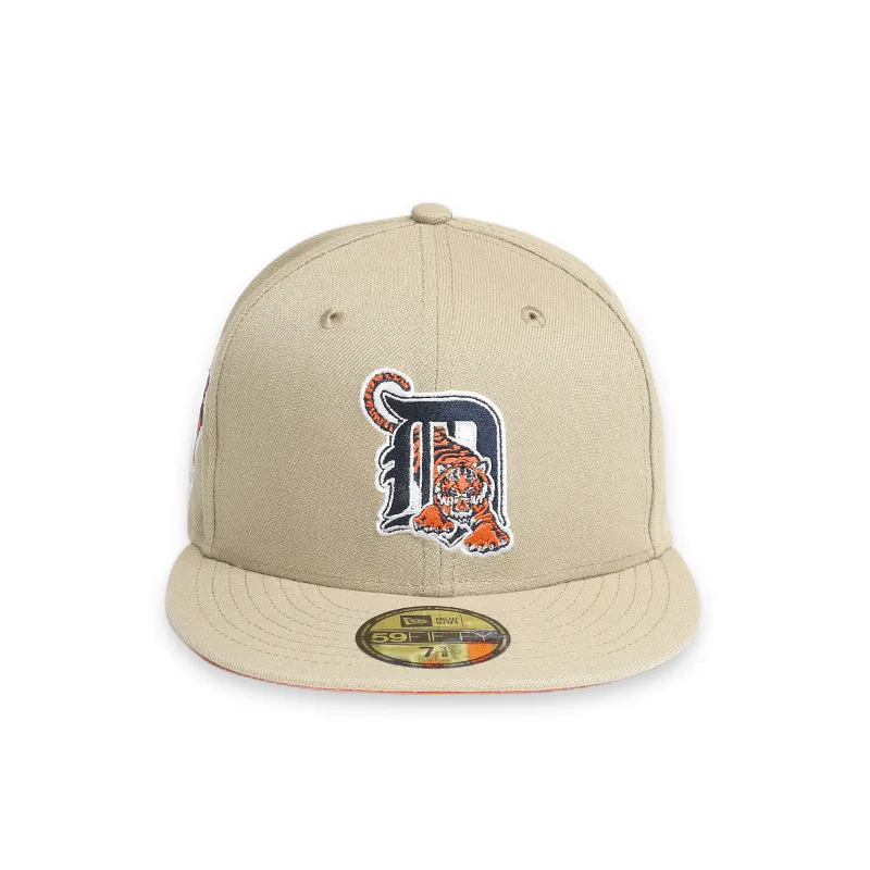 [70699250] Detroit Tigers 00 Season Tan 59FIFTY Men's Fitted Hat