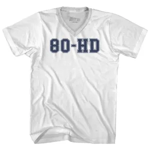 80-HD Adult Tri-Blend V-neck T-shirt