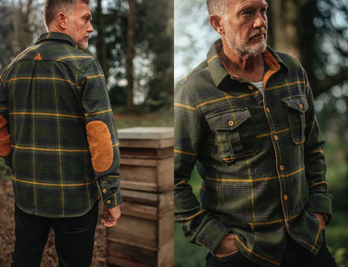 &SONS Eiger Mountain Shirt Green Check