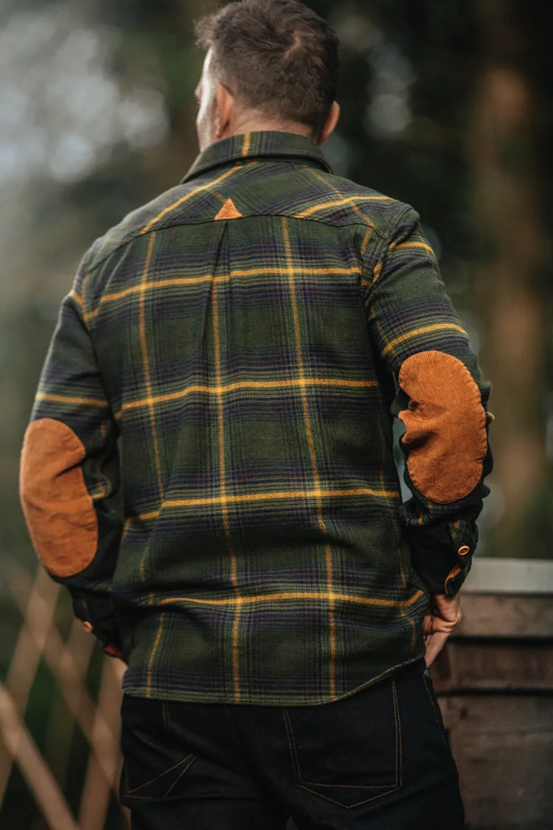 &SONS Eiger Mountain Shirt Green Check