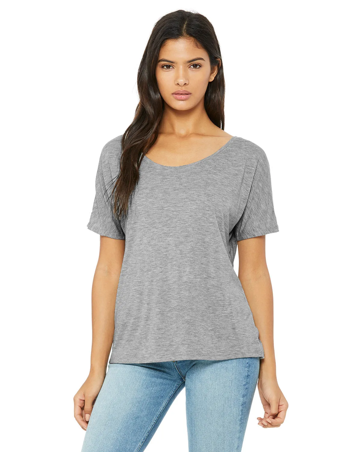 Bella   Canvas 8816 Ladies' Slouchy Scoop-Neck T-Shirt