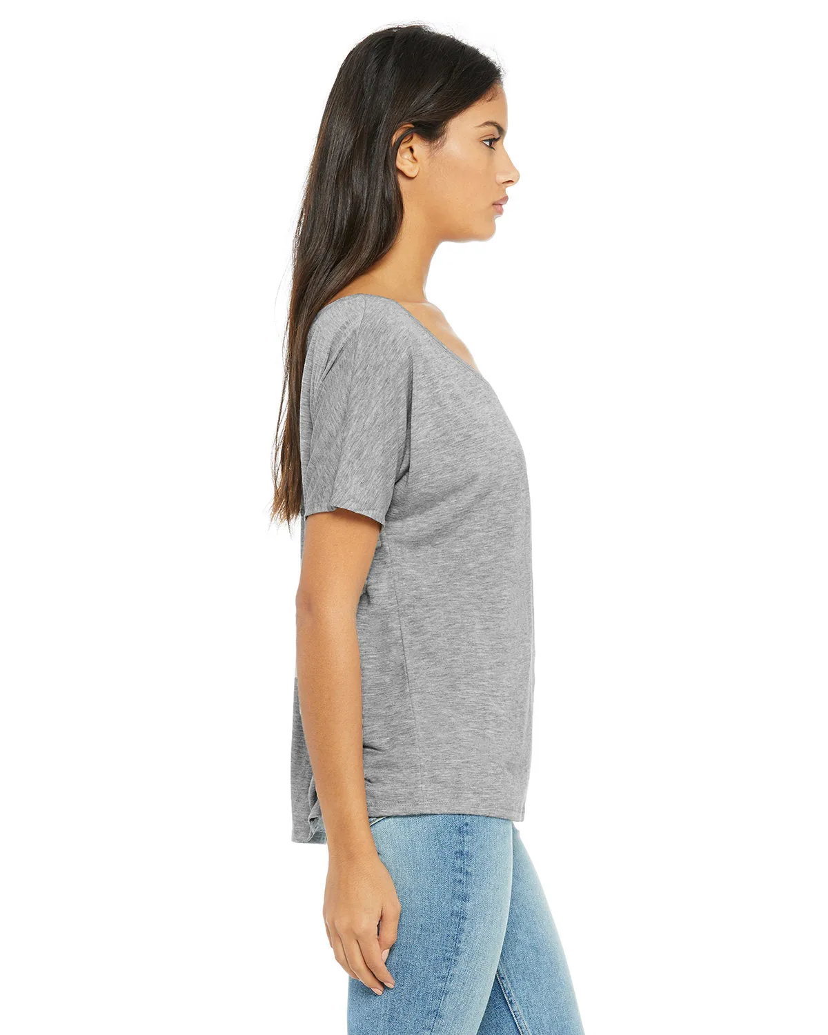 Bella   Canvas 8816 Ladies' Slouchy Scoop-Neck T-Shirt