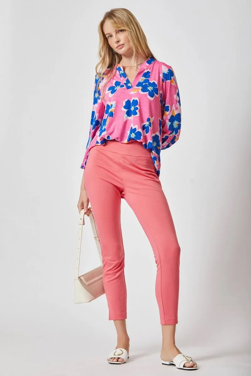 Blooming Summer Lizzy Top in Pink