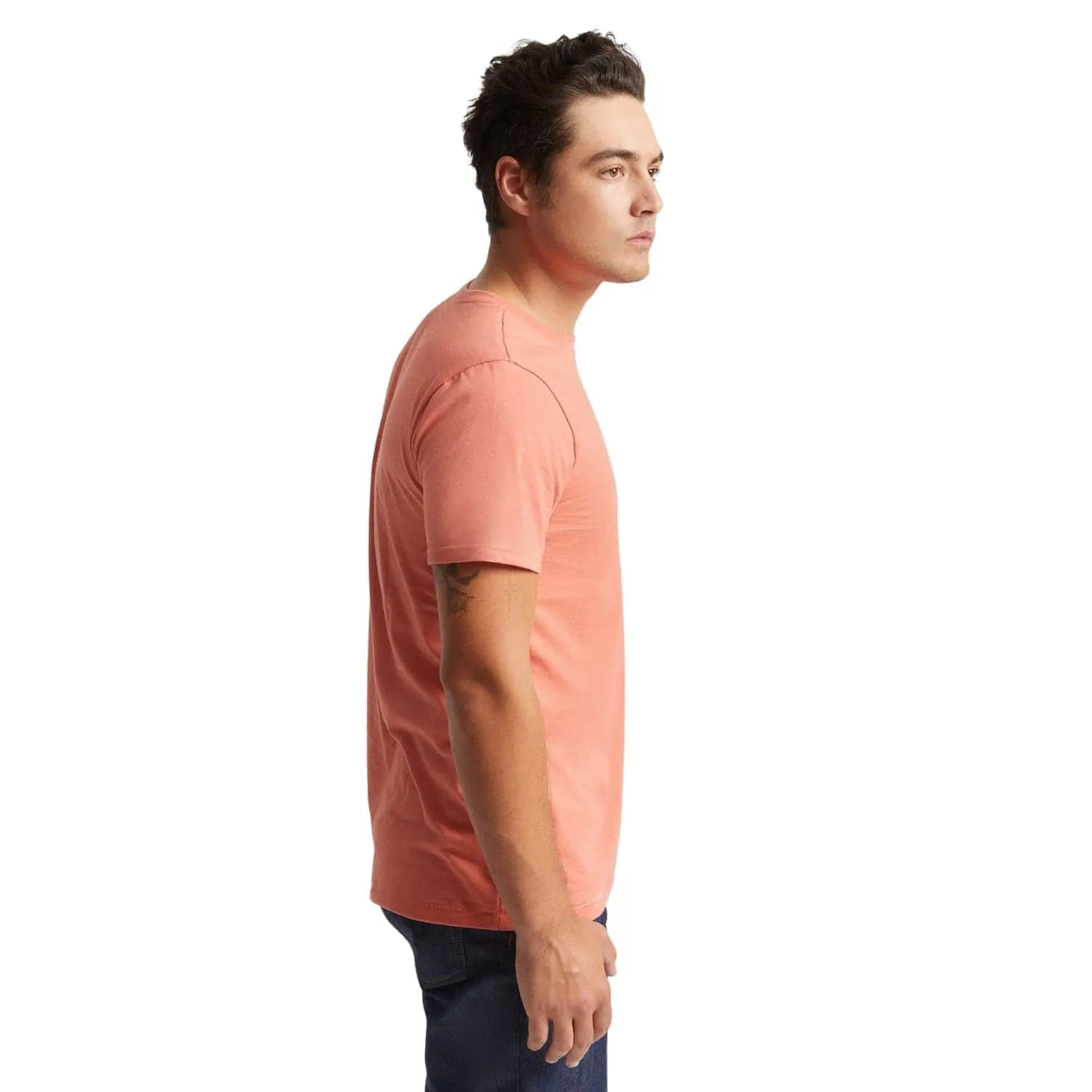 Brixton Basic Tailored T-Shirt - Apricot Jam