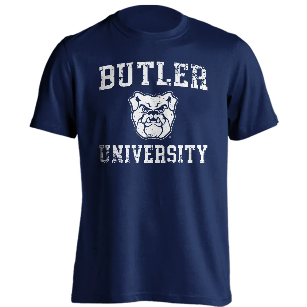 Butler Bulldogs Distressed Retro Short Sleeve T-Shirt