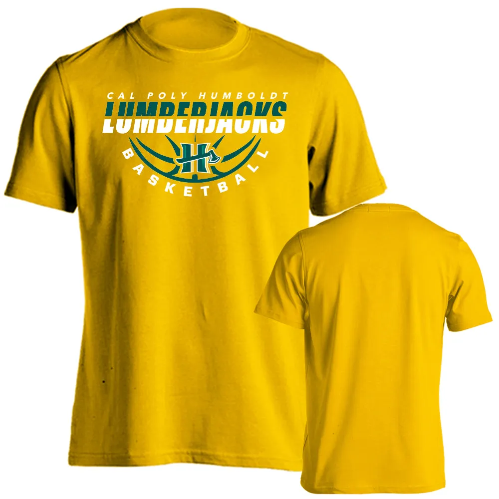 Cal Poly Humboldt Lumberjacks Basketball Nothing But Net Short Sleeve T-Shirt