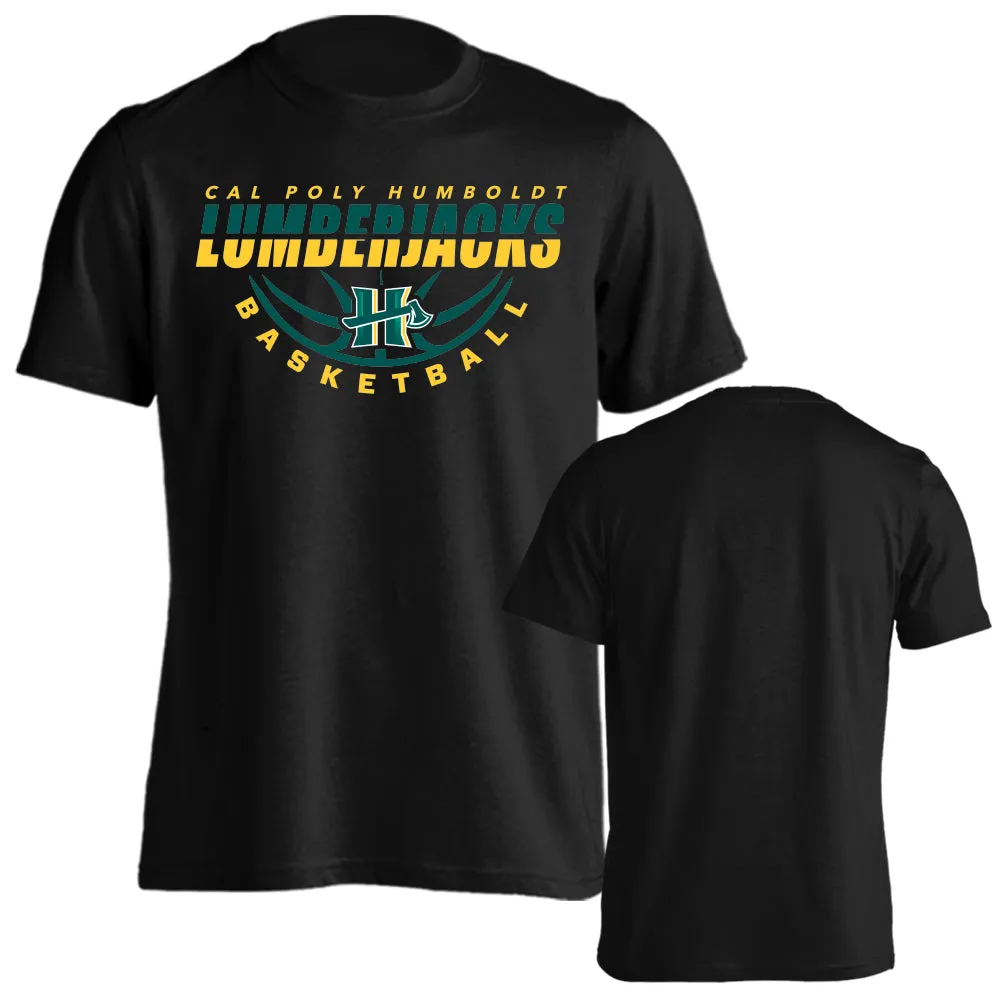 Cal Poly Humboldt Lumberjacks Basketball Nothing But Net Short Sleeve T-Shirt