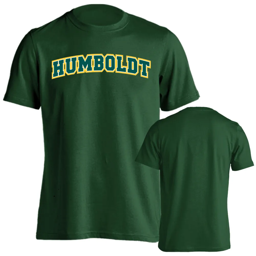 Cal Poly Humboldt Lumberjacks Classic Arch Basic Short Sleeve T-Shirt