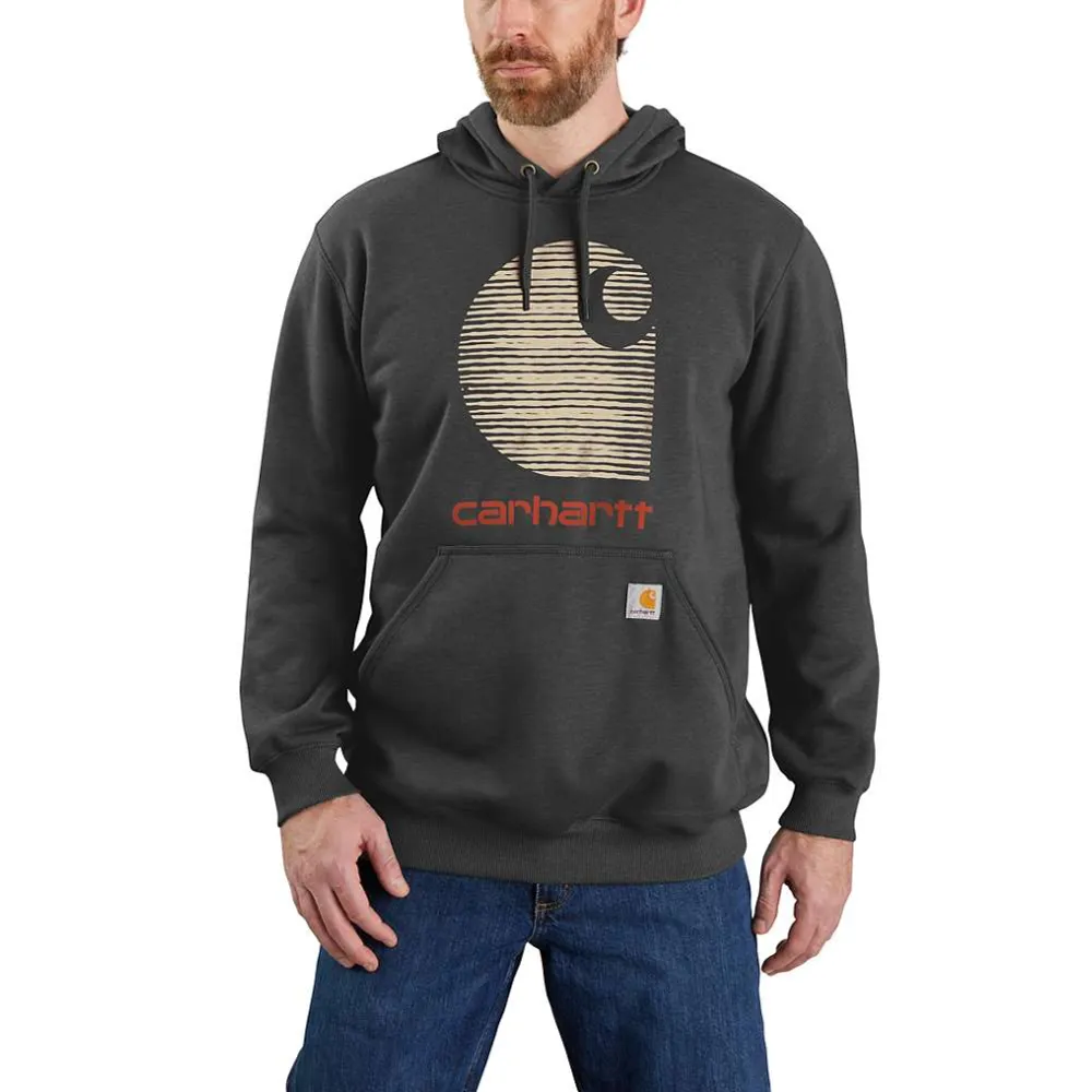 Carhartt 105431 Rain Defender Loose Fit Midweight Graphic Hoodie Sweatshirt