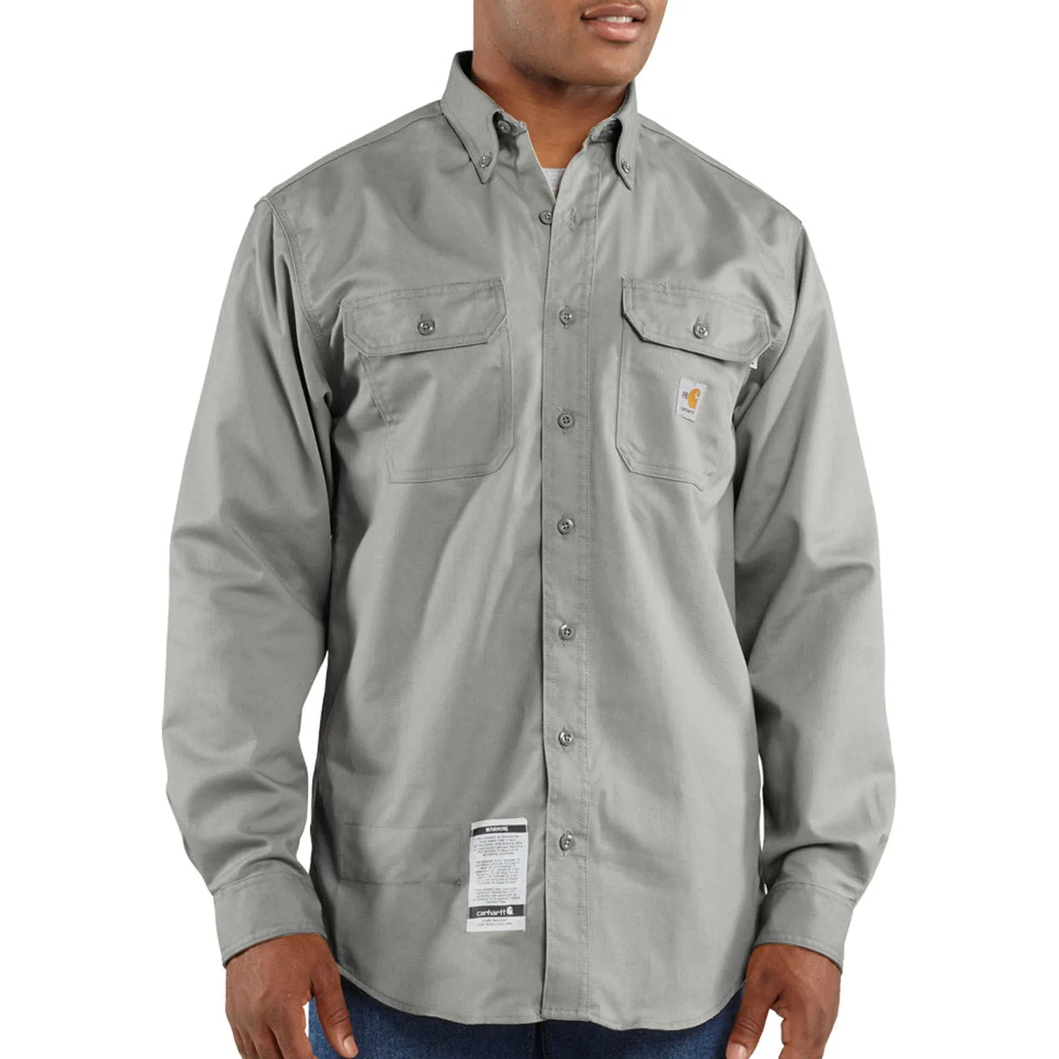 Carhartt Men's Flame Resistant Classic Twill Work Shirt