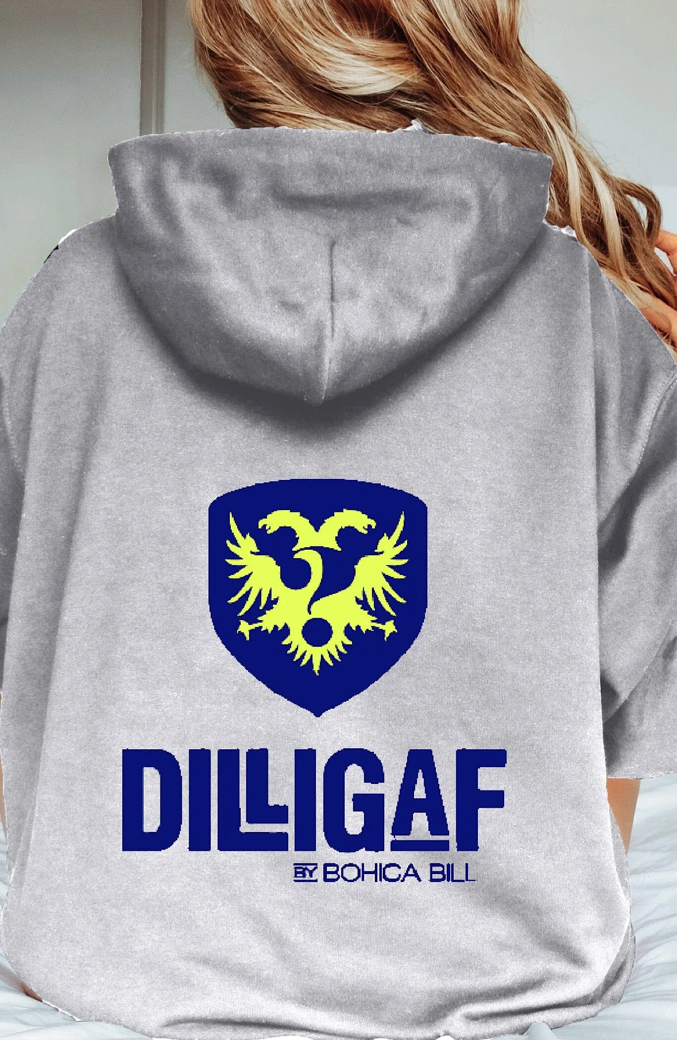 Classic Dilligaf Zip Up Hoody