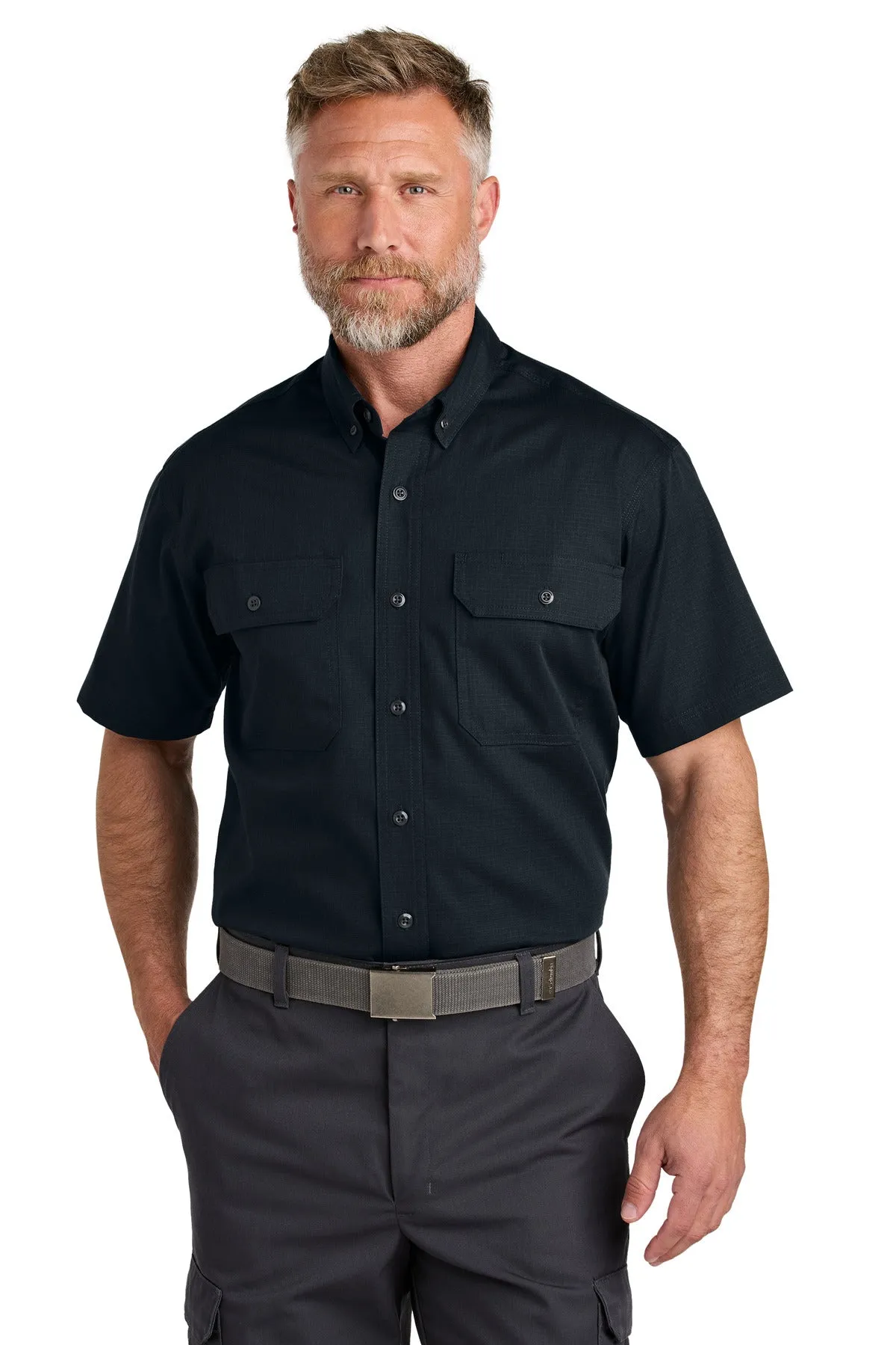 CornerStone Men's Short Sleeve Select Ripstop Shirt