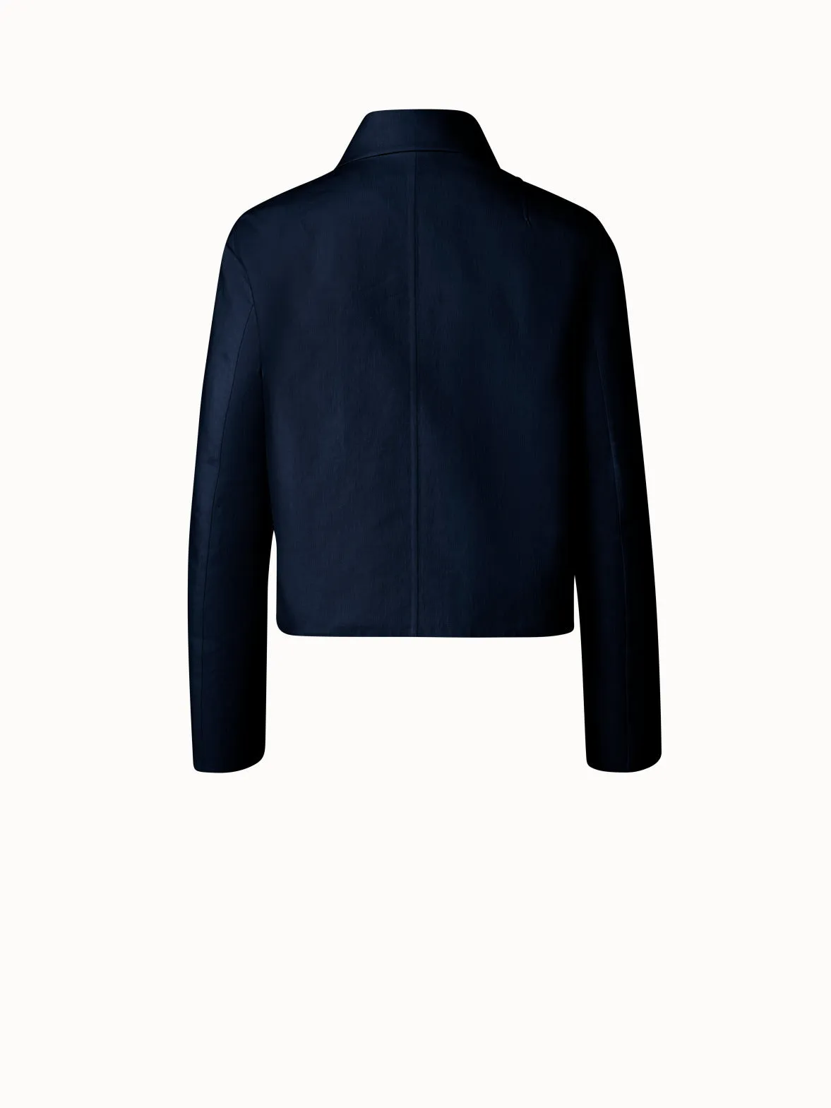 Cotton Silk Double-Face Jacket