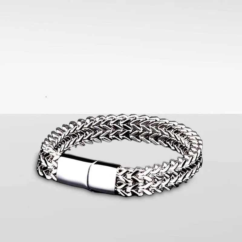 Double layer Stainless Steel Bracelet