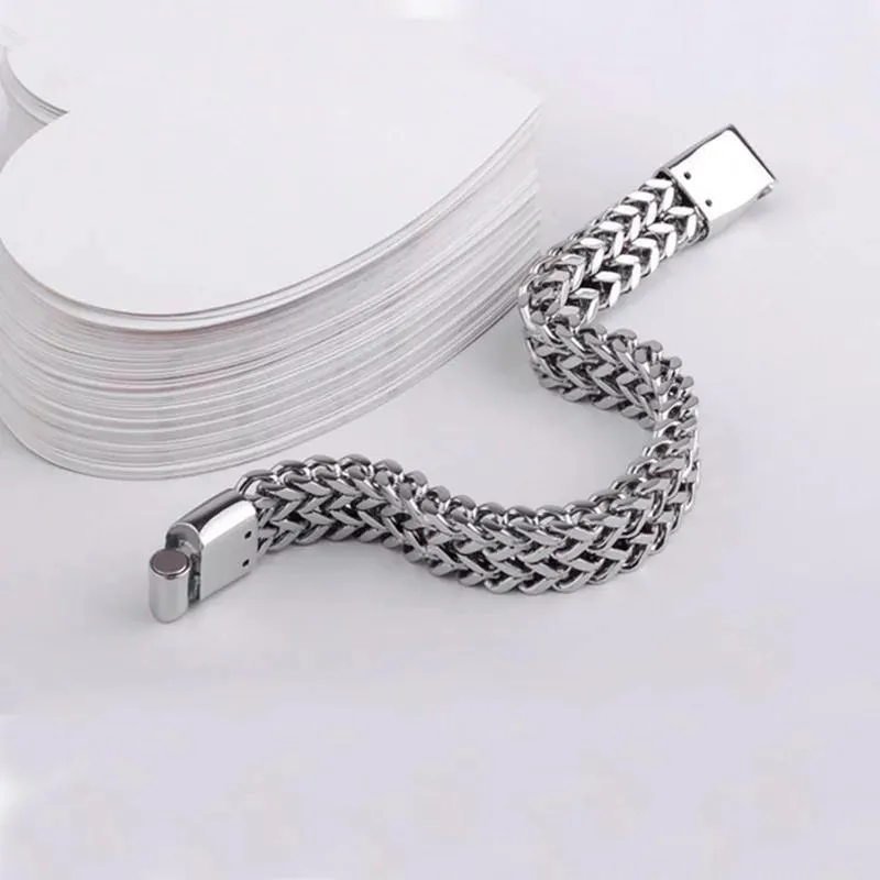 Double layer Stainless Steel Bracelet