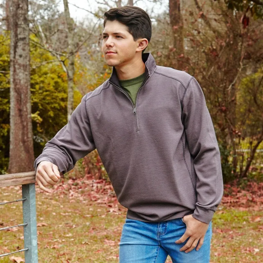 DownpourDRY Striped Stretch Pullover