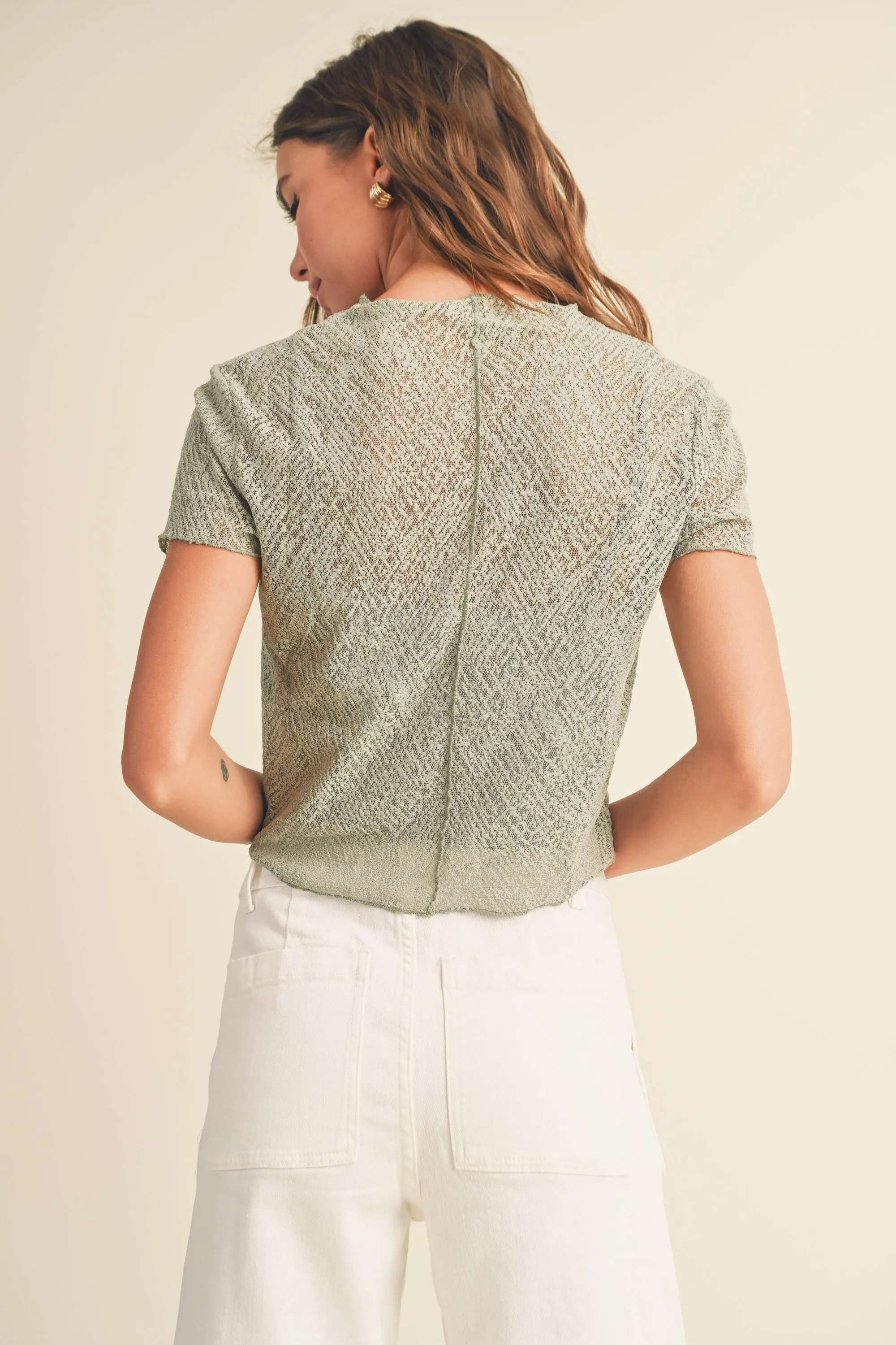 Estella Lace Tee