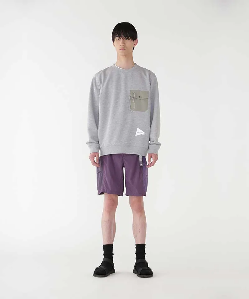 Gramicci x and wander Pocket Sweat Shirt