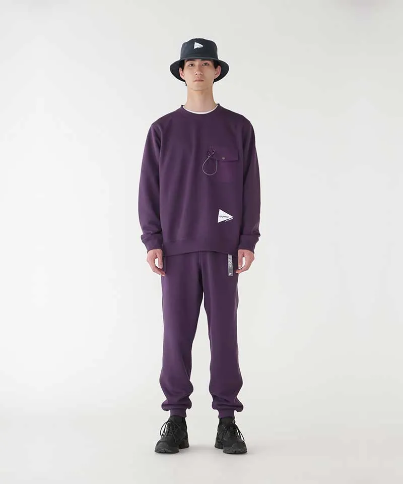 Gramicci x and wander Pocket Sweat Shirt