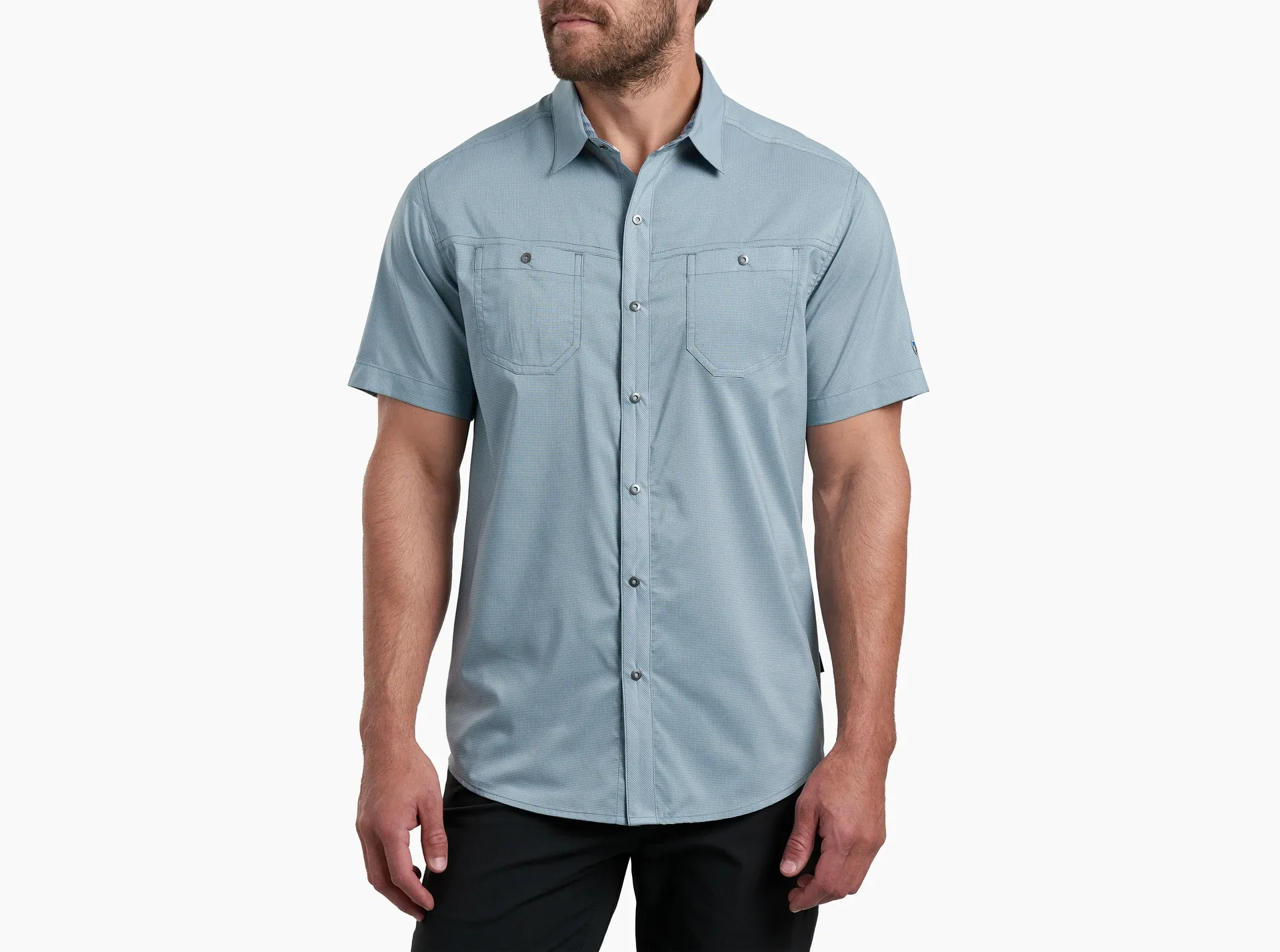 Kuhl Men's Stealth S/S Shirt / Blue Mist