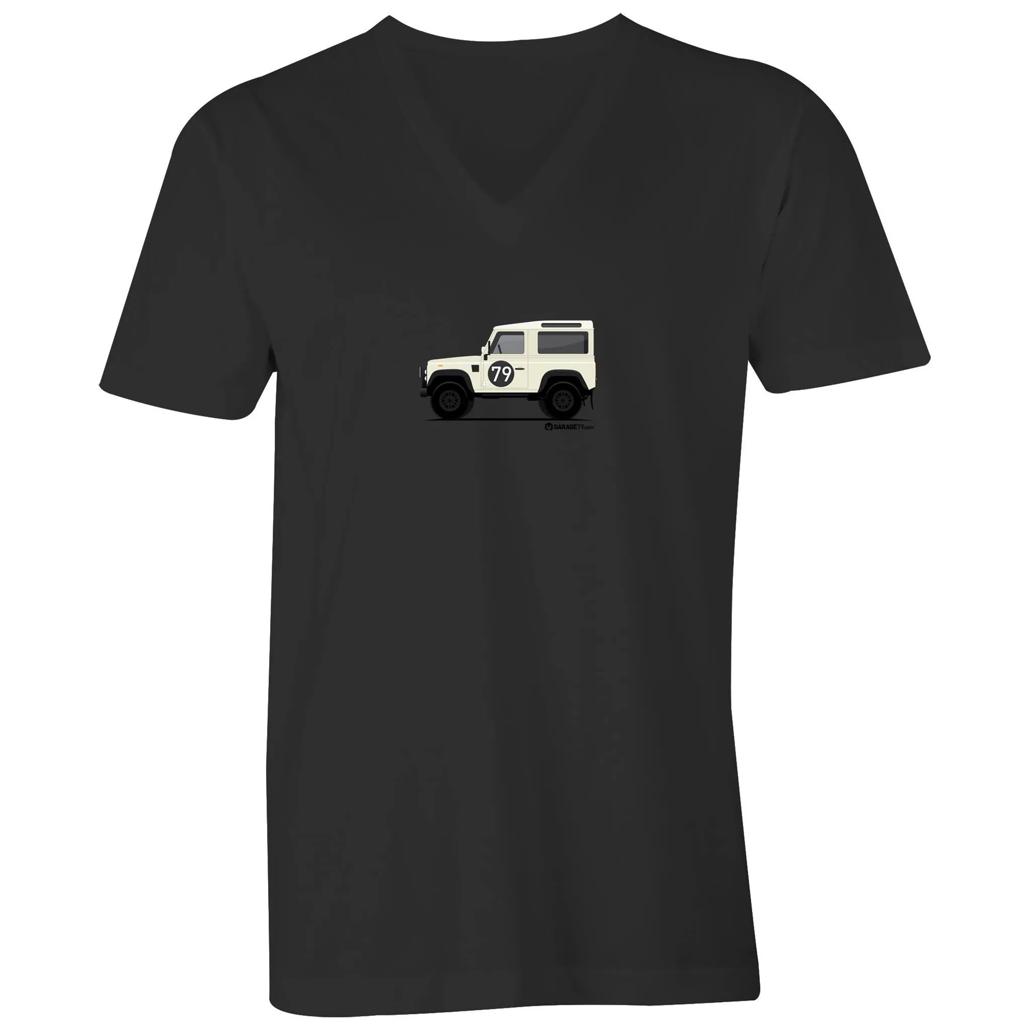 Land Rover Defender Mens V-Neck Tee