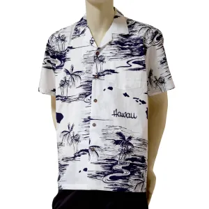 Map 4 Men's Aloha Shirt