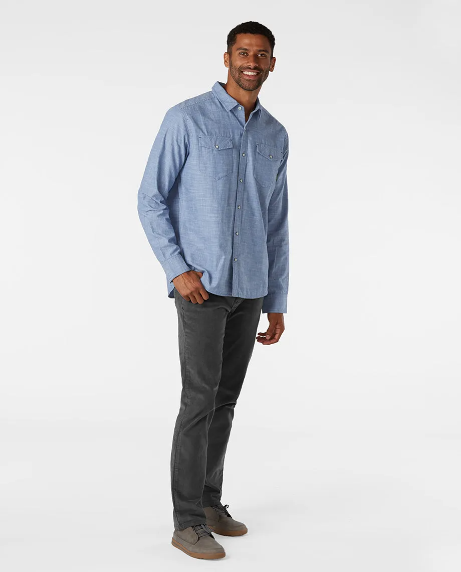 Men's Ashton Chambray Shirt-F2020