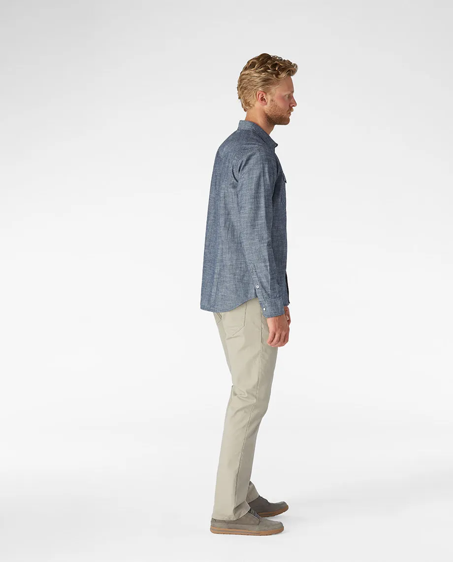 Men's Ashton Chambray Shirt-F2020