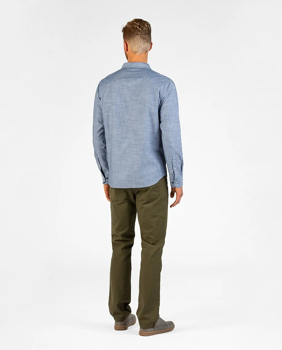 Men's Ashton Chambray Shirt-S2020