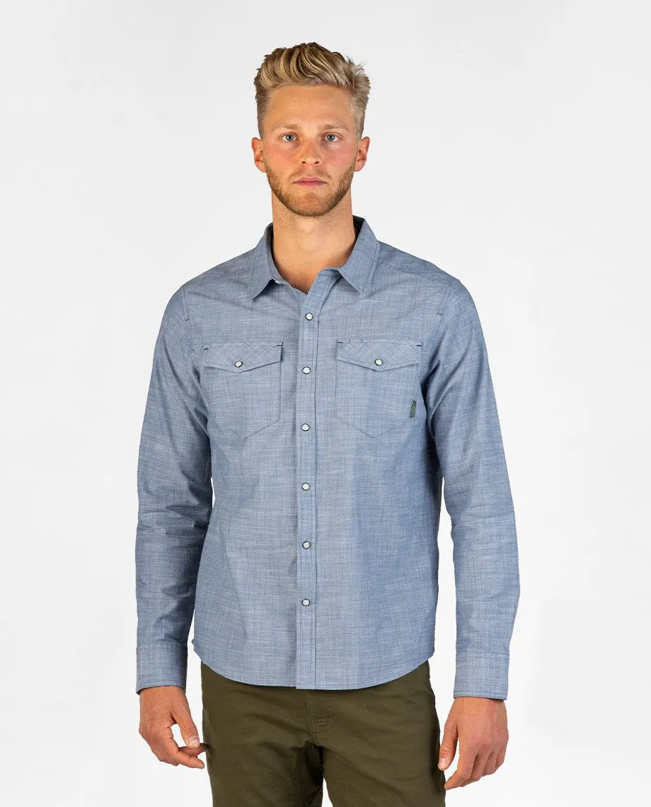 Men's Ashton Chambray Shirt-S2020