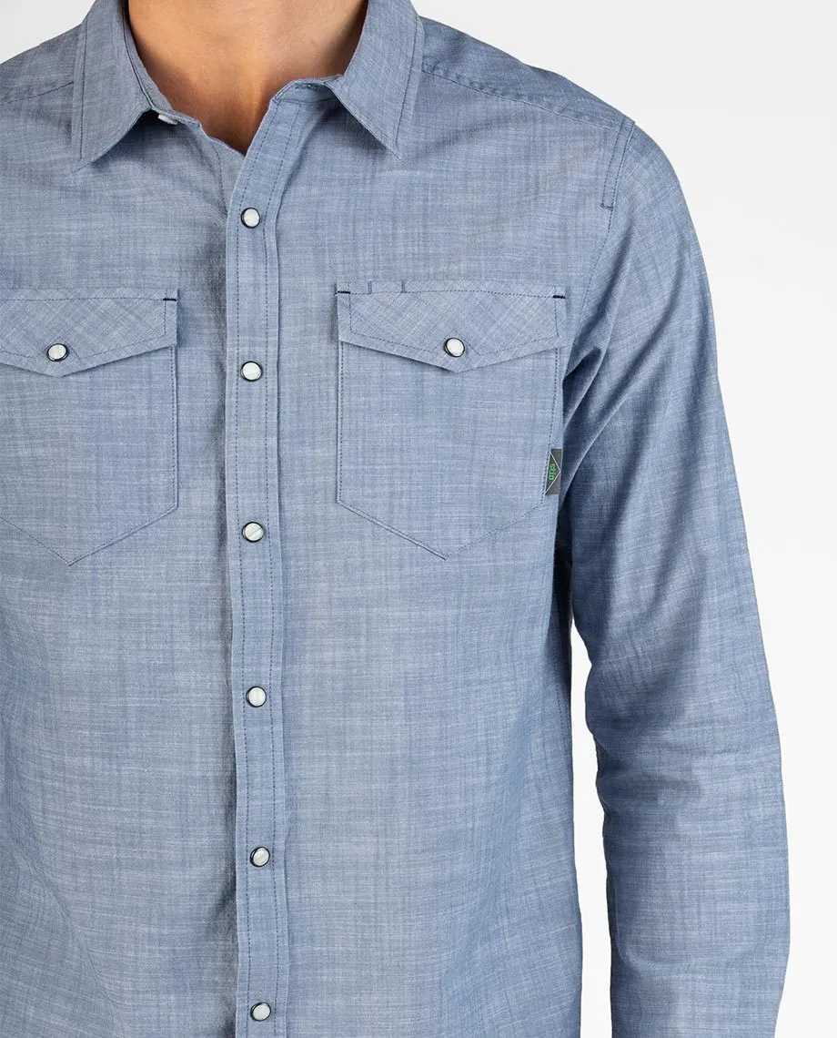 Men's Ashton Chambray Shirt-S2020