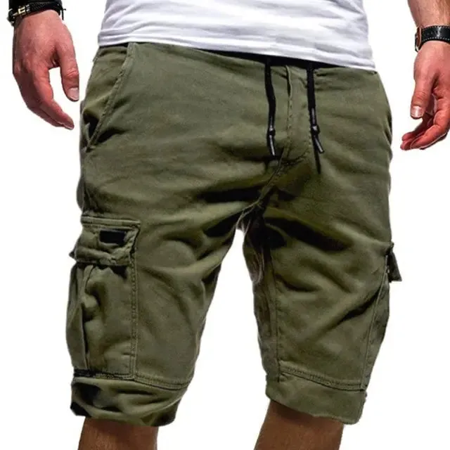 Men's Cargo Shorts Summer Hot Sale Bermudas Male Flap Pockets Jogger Shorts Brand Casual Working Army Tactical Soft Comfort