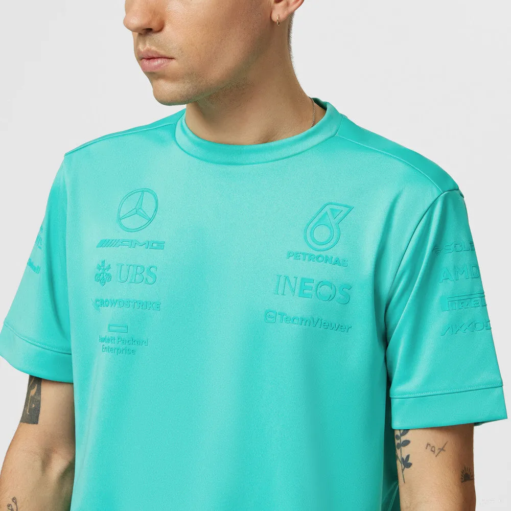 Mercedes t-shirt, stealth, green