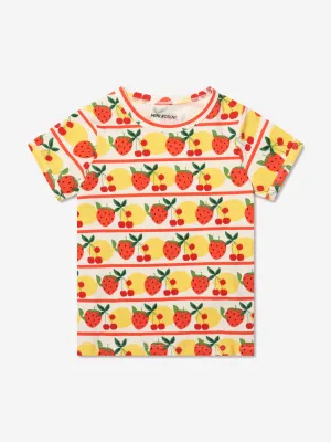 Mini Rodini Girls Fruits T-Shirt in Multicolour