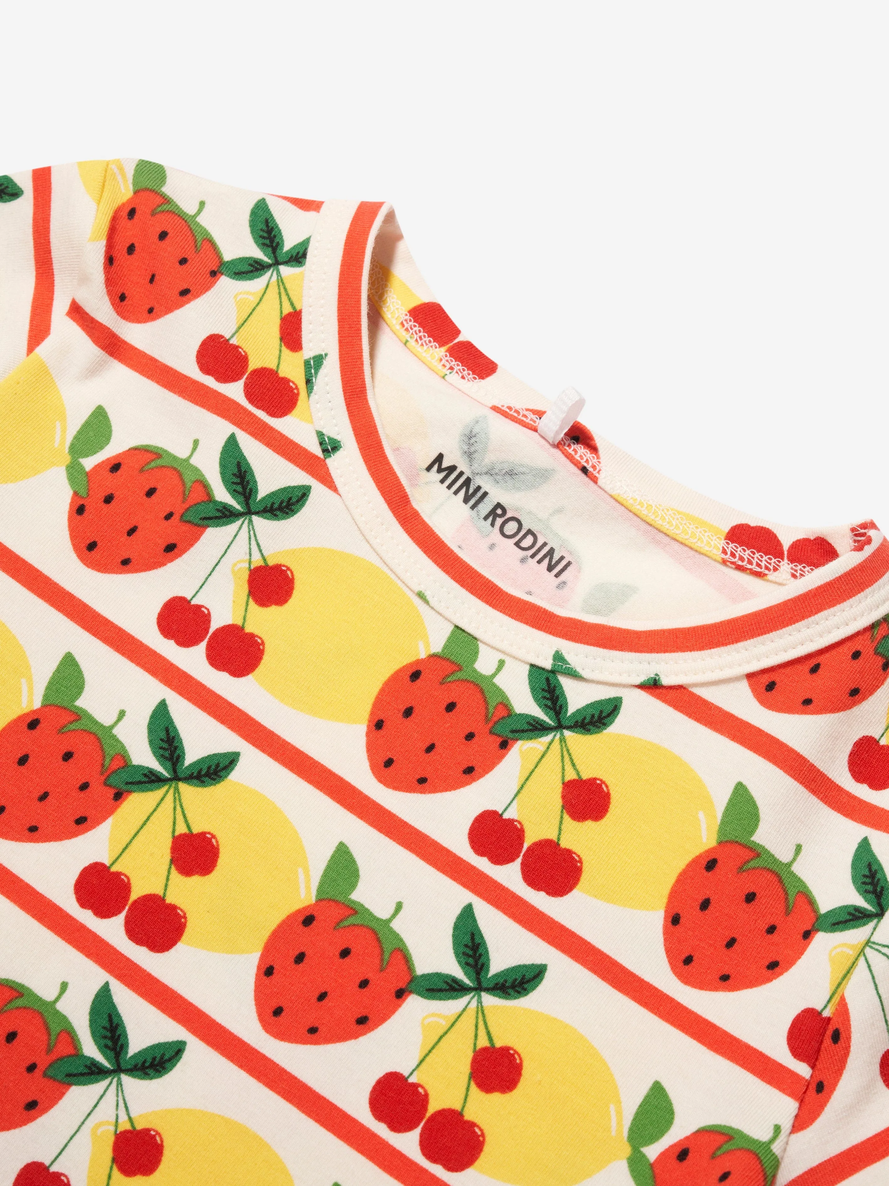 Mini Rodini Girls Fruits T-Shirt in Multicolour