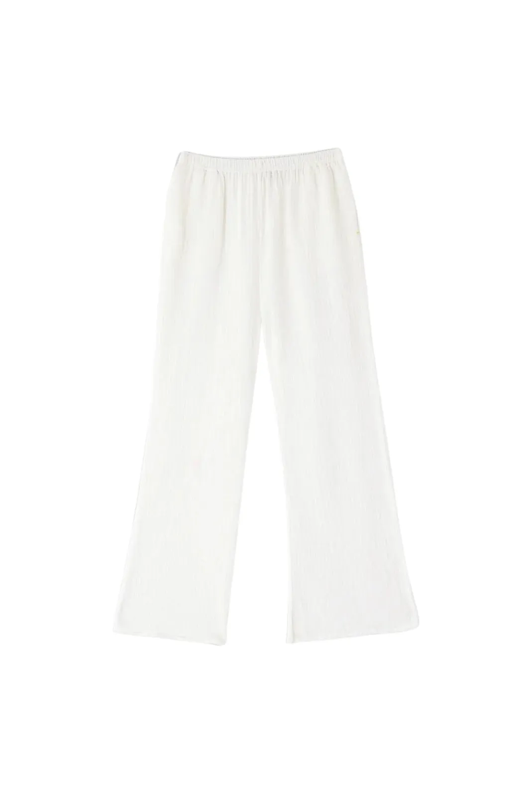 Nicole Pant, White