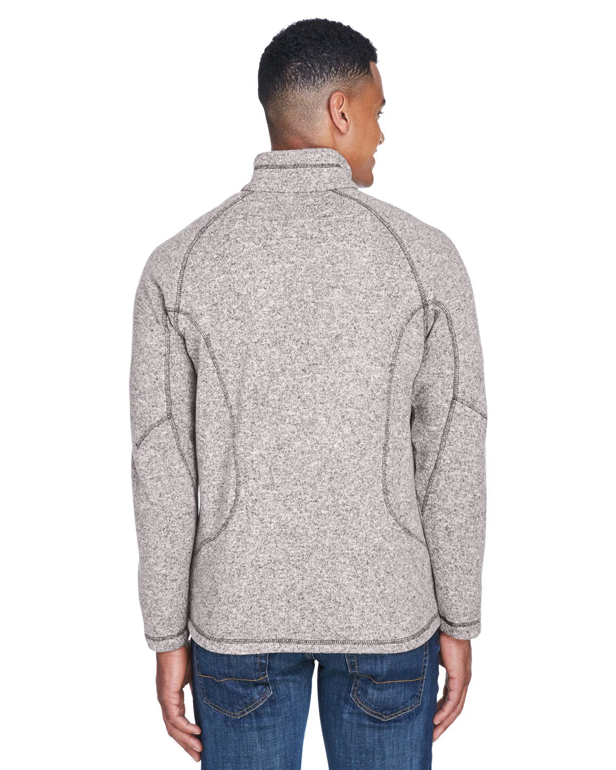 North End 88669 Men's Peak Sweater Fleece Jacket