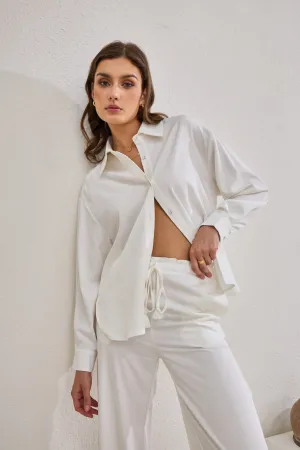 Page White Cupro Shirt