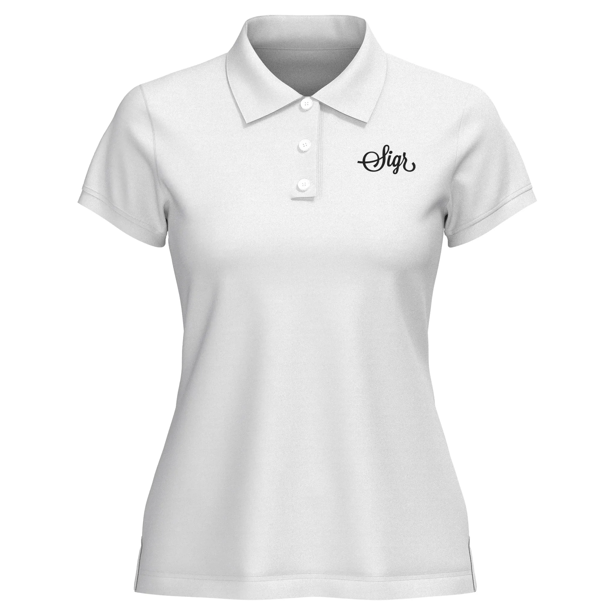 Pike Women's White Polo Shirt