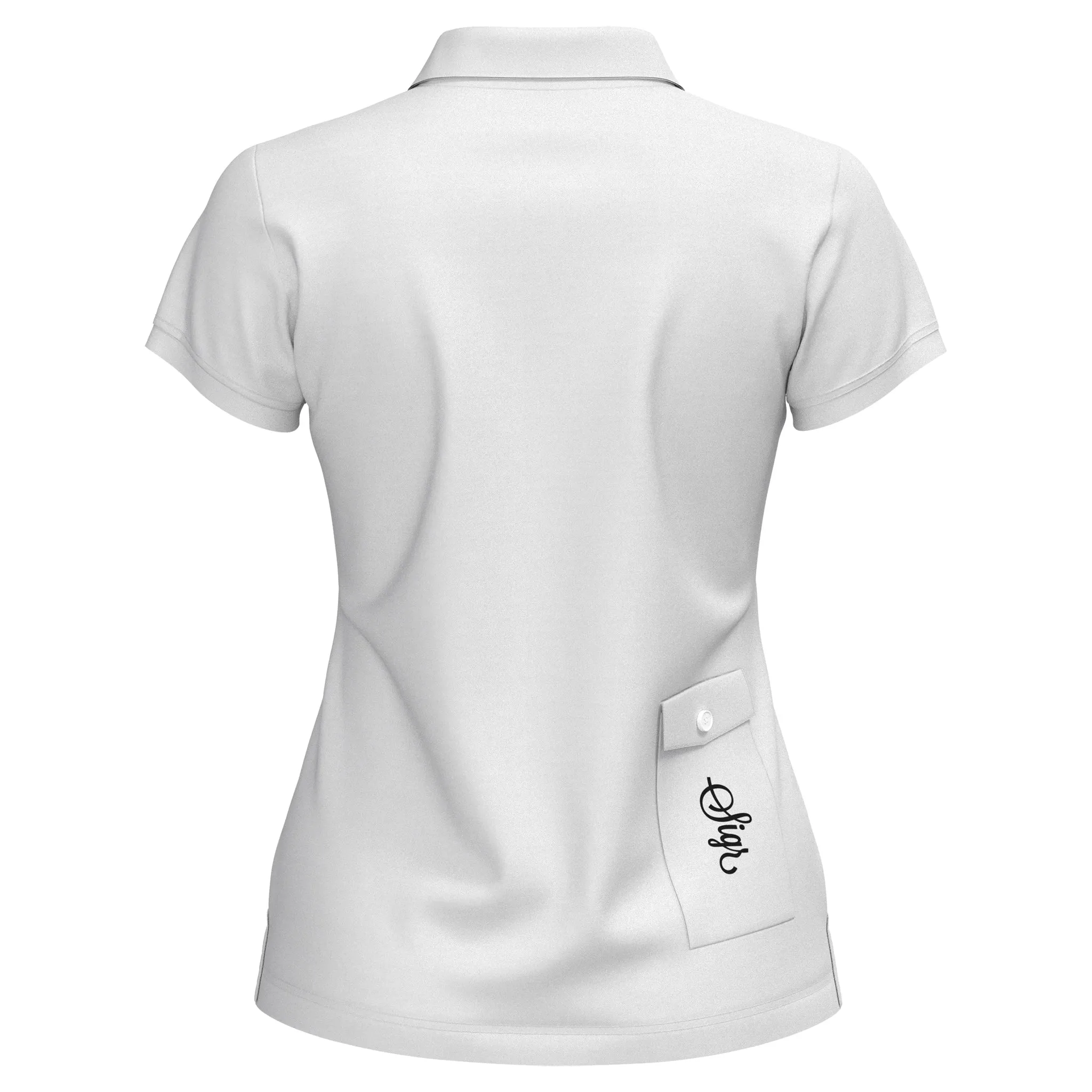 Pike Women's White Polo Shirt