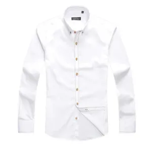 Pologize™ Long Sleeve Cotton Button Shirt