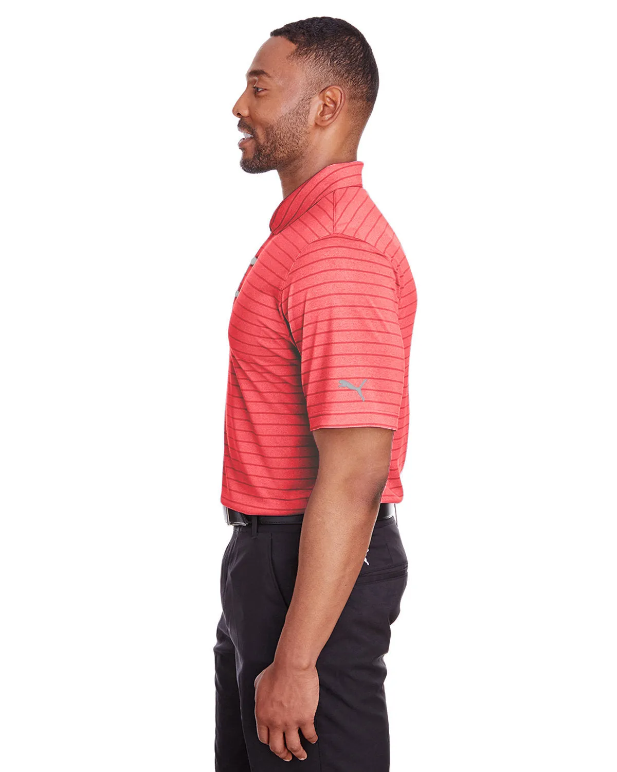 Puma Golf 597223 Men's Rotation Stripe Polo