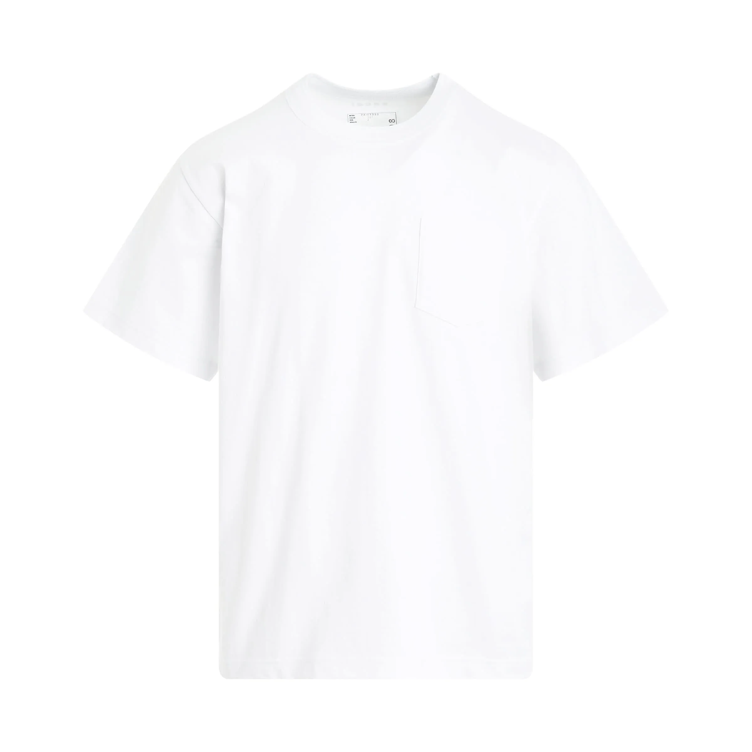 "Simple" Print T-Shirt in White