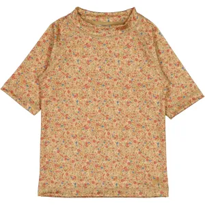 Swim T-Shirt Jackie SS - small porcelain flowers