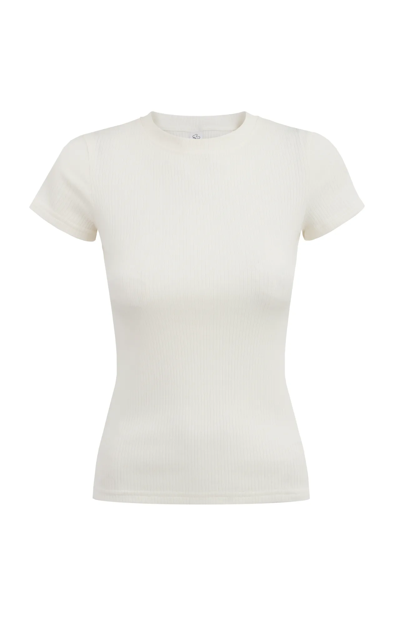 T-shirt in organic cotton / 13 / 04 / cream white