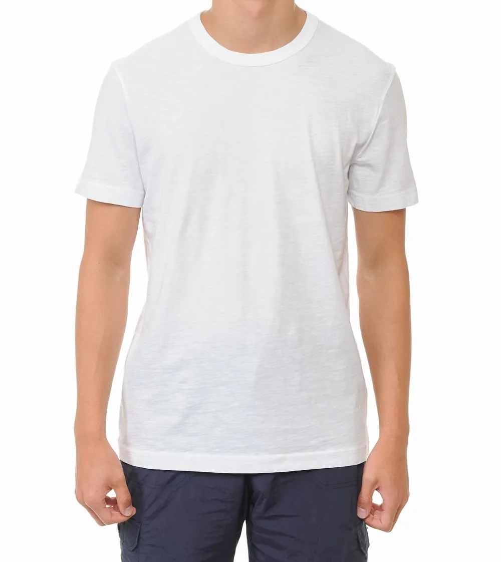 Tri-Blend Crew Neck T-Shirt with Binded Neckline